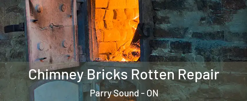  Chimney Bricks Rotten Repair Parry Sound - ON