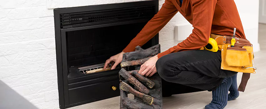 Metal Fireplace Installation in Parry Sound, Ontario