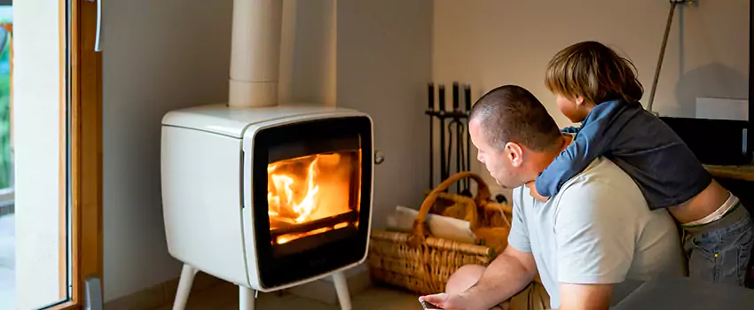 Morso Cast Iron Fireplace Insert Installation in Parry Sound, ON