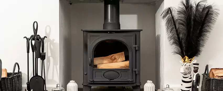 Thelin Hearth Products Providence Pellet Insert Fireplace Installation in Parry Sound, ON