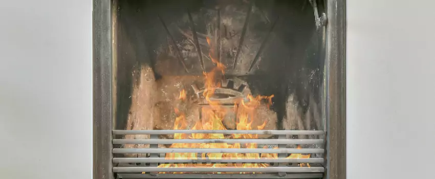 Travis Industries Linear Gas Fireplace Installation in Parry Sound, Ontario