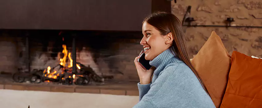 Dimplex Built-In Electric Fireplace Installation in Parry Sound, ON