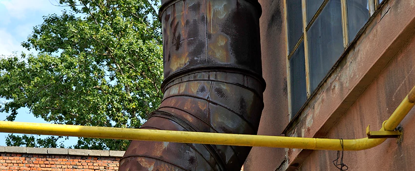 Lightning Protection Installation System for Industrial Chimneys in Parry Sound, Ontario