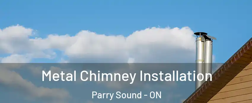  Metal Chimney Installation Parry Sound - ON