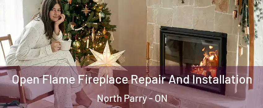 Open Flame Fireplace Repair And Installation North Parry - ON